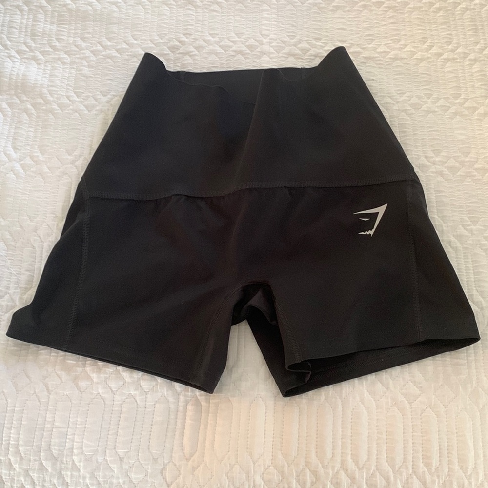 High waist Gymshark training shorts